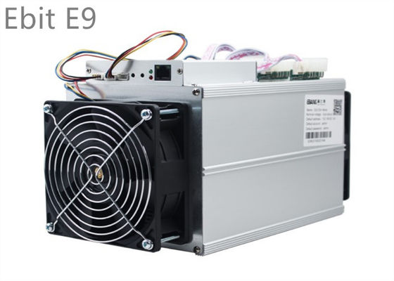 Ebit E9 9TH/S 1260W ব্যবহৃত অ্যাসিক বিটকয়েন খনি 290 × 126 × 150