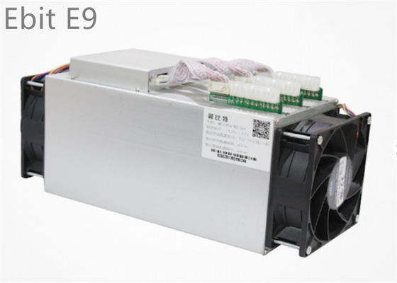 Ebit E9 9TH/S 1260W ব্যবহৃত অ্যাসিক বিটকয়েন খনি 290 × 126 × 150