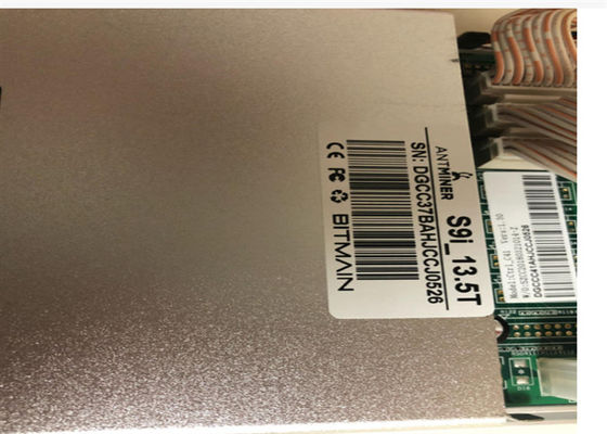 Bitmain Antখনি S9i 13.5 TH/S অ্যাসিক বিটকয়েন খনি ব্যবহৃত 1405W
