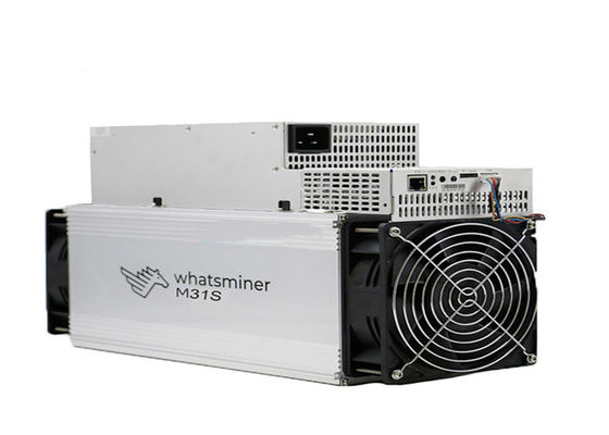 Microbt Whatsখনি M31s ব্যবহৃত Cryptocurrency বিটকয়েন খনি 72TH/S 3312W