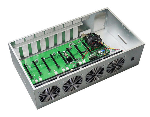 8gpu মাইনিং রিগ ফ্রেম Rtx Gtx গ্রাফিক্স কার্ডের জন্য নতুন Eth ক্রিপ্টো মাইনিং র্যাক