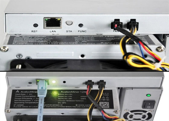 58TH/S কানান Avalonminer 1146 3248W নতুন Asic খনির BTC SHA256d