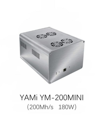 2022 ব্র্যান্ড নিউ YAMI টেক ETH ETC Asic Miner YM-200 MINI 200M 180W Ethash Mining
