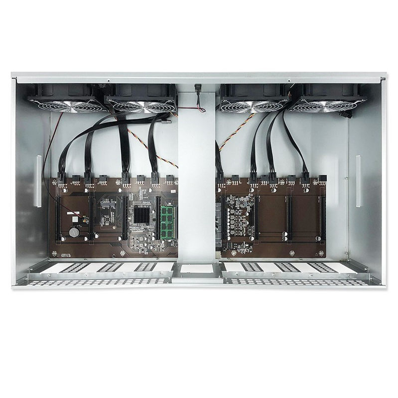 6gpu মাইনিং রিগ ফ্রেম Gpu মাইনিং কেস নতুন OEM এটিএক্স গ্রাফিক্স কার্ডের জন্য