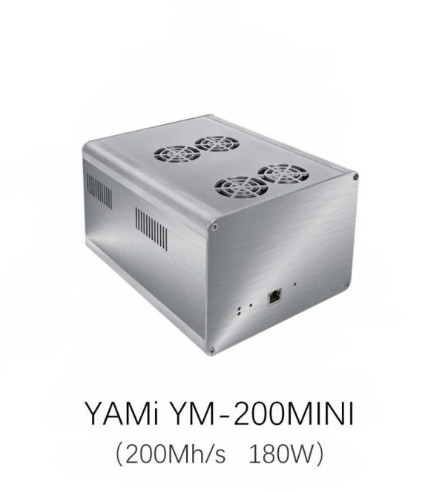 2022 ব্র্যান্ড নিউ YAMI টেক ETH ETC Asic Miner YM-200 MINI 200M 180W Ethash Mining